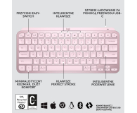 LOGITECH LOGITECH Klawiatura MX Keys Mini rózowa 920-010500 - 680464 - zdjęcie 11